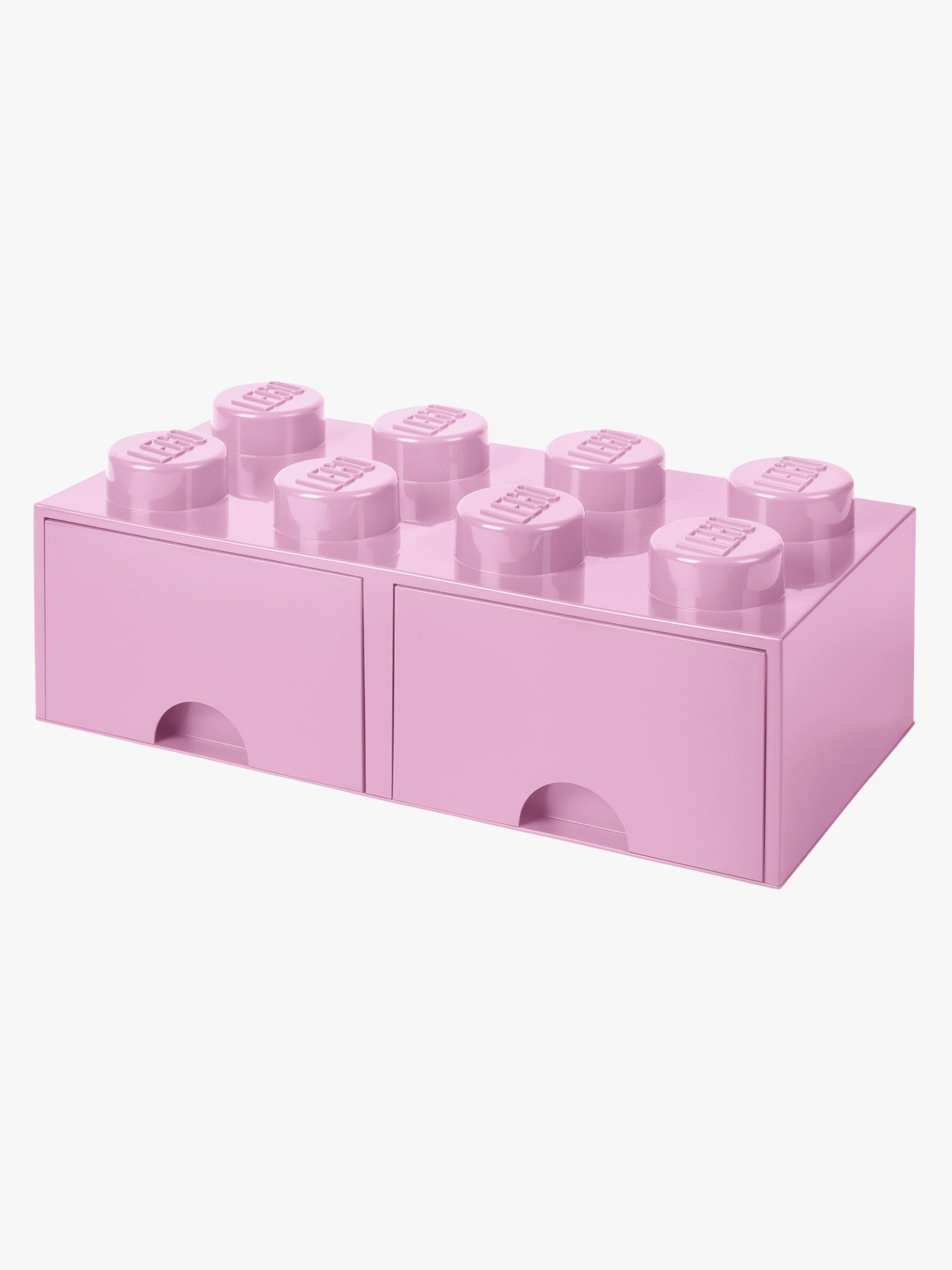 Köp LEGO Förvaring med låda 8, Rosa | Jollyroom