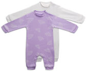 Tiny Treasure Maxime Jumpsuit  2-Pack, Orchid Bloom