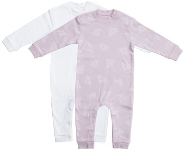 Tiny Treasure Pyjamas 2-Pack, Light Pink