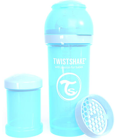 Twistshake Anti-Colic Nappflaska 260 ml, Blå
