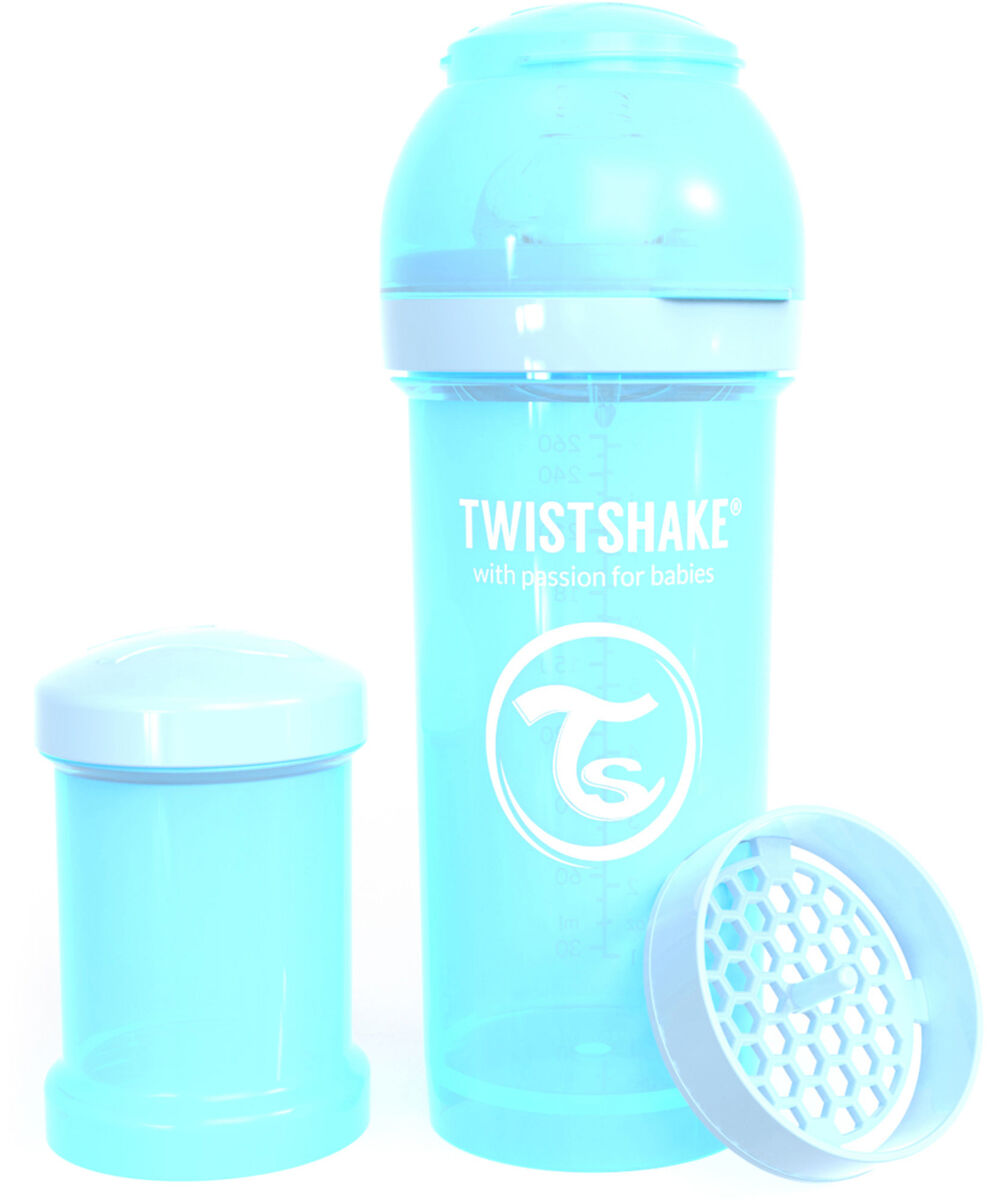 Twistshake Anti-Colic Nappflaska 260 ml, Blå