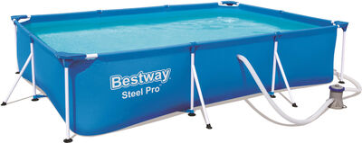 Bestway Steel Pro Pool m. Tillbehör 300x201