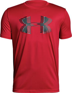 Under Armour Solid T-Shirt, Red