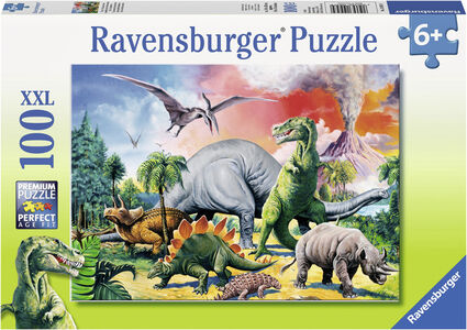 Ravensburger Pussel Dinosaurier 100 Bitar