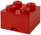 LEGO Förvaring med låda 4, Röd