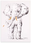 Childhome Tavla Elefant 30x40
