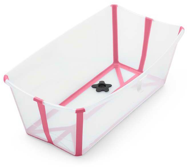 Stokke Flexi Bath® Badbalja, Transparent Pink