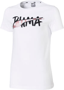 Puma Logo T-Shirt, White