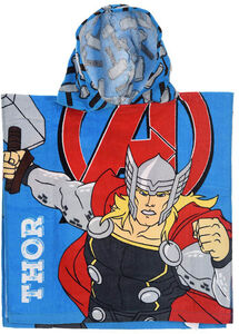 Marvel Avengers Badponcho, Blå