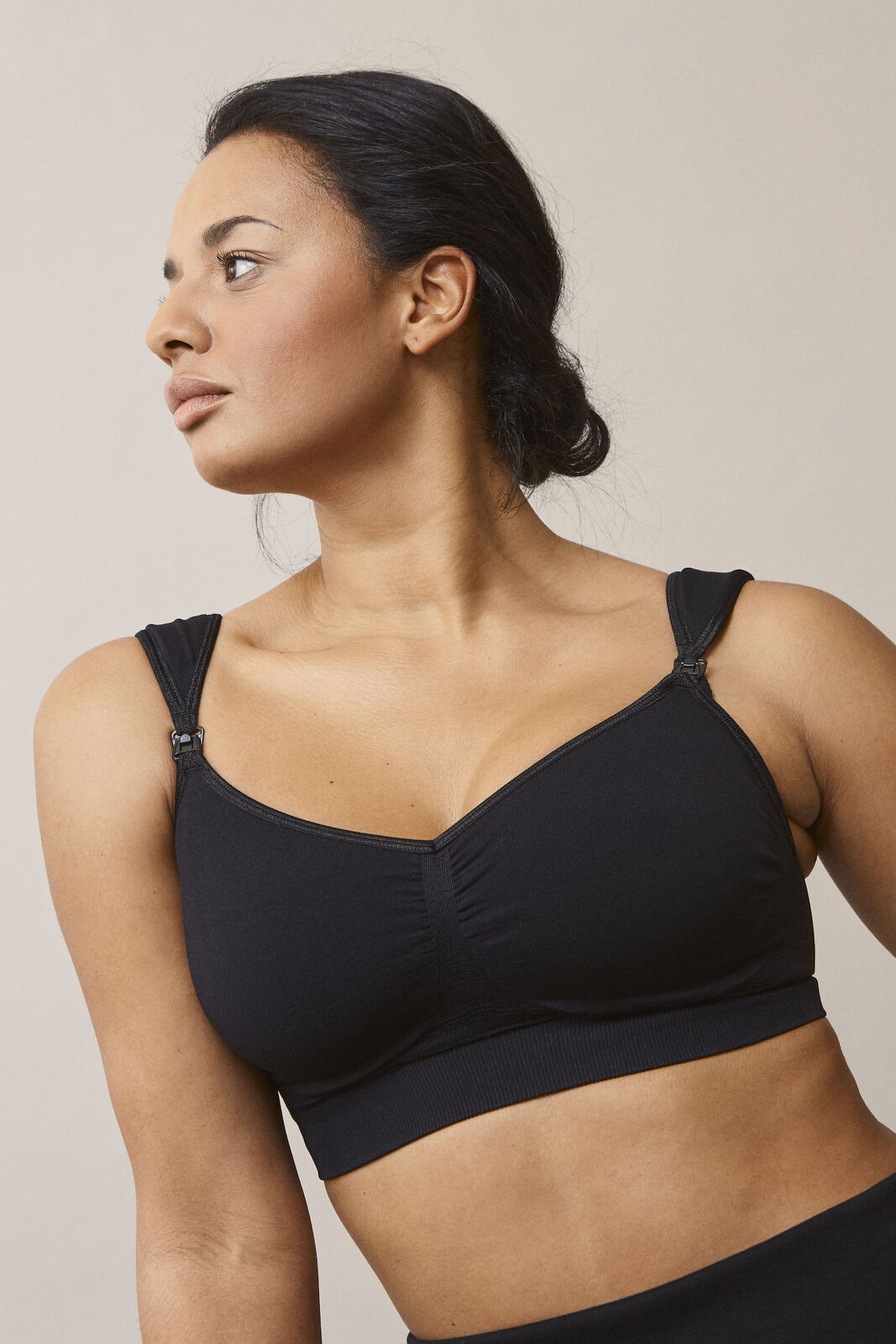 Boob Fast Food Elevate Small Band Amnings-BH, Black