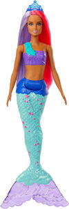 Barbie Dreamtopia Docka Mermaid, Rosa/Lila