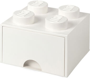LEGO Förvaring med låda 4, Vit
