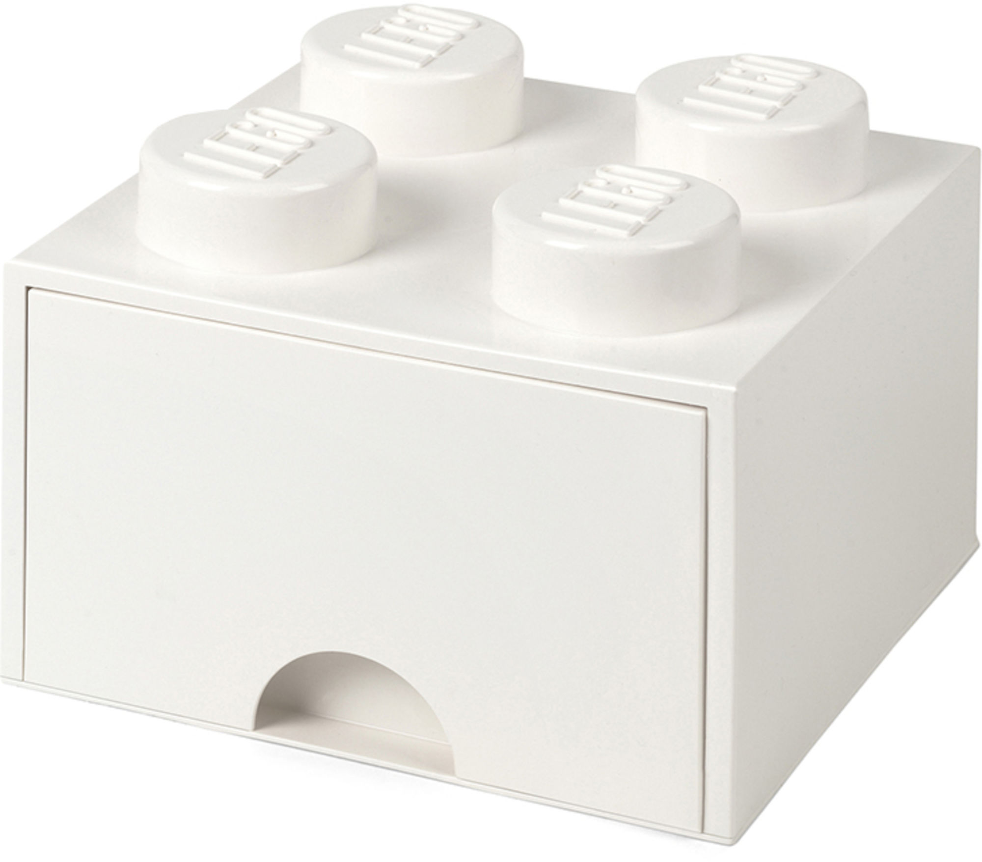 LEGO Förvaring med låda 4 Vit
