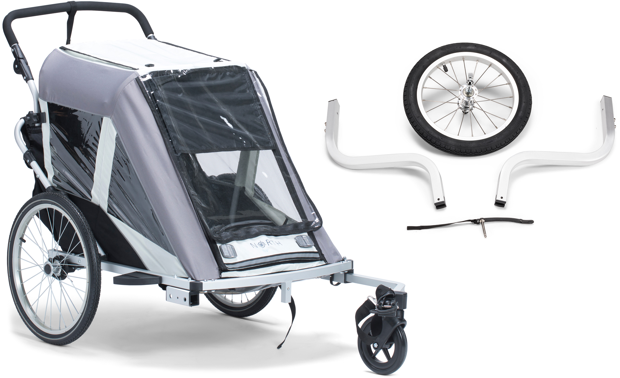 Löpvagn - Joggingvagnar för barn & packning | Runnersgear.se