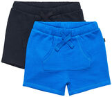 Luca & Lola Ricolo Shorts 2-pack, Black/Blue