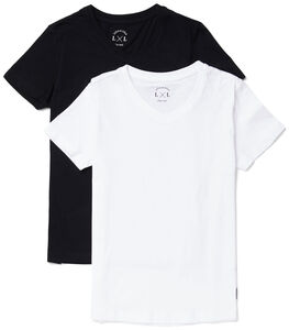 Luca & Lola Desiderio T-Shirt 2-pack, Black/White