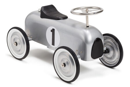 Mini Speeders Classic Gåbil, Silver
