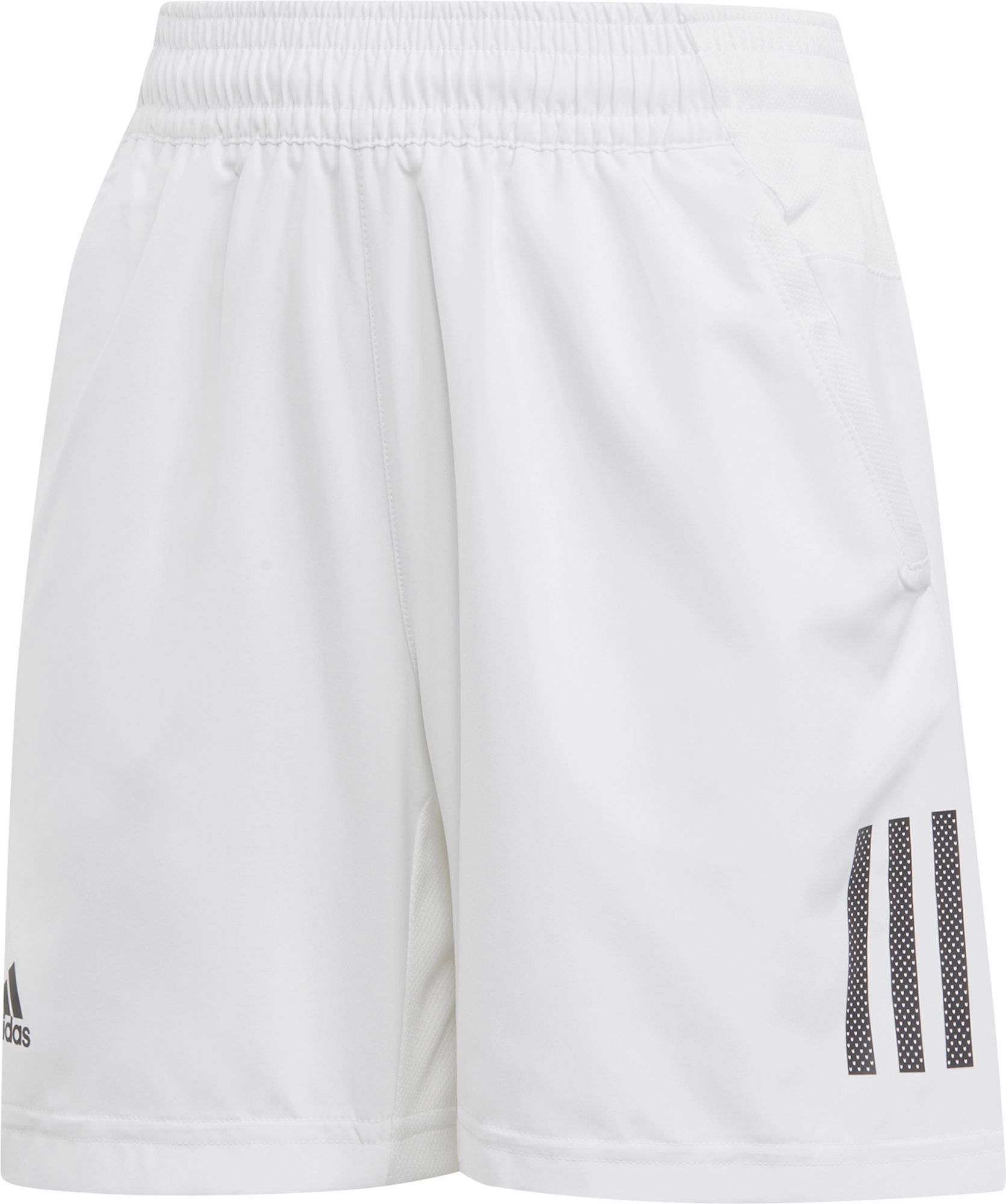 Adidas Boys Club 3-Stripes Shorts White 116