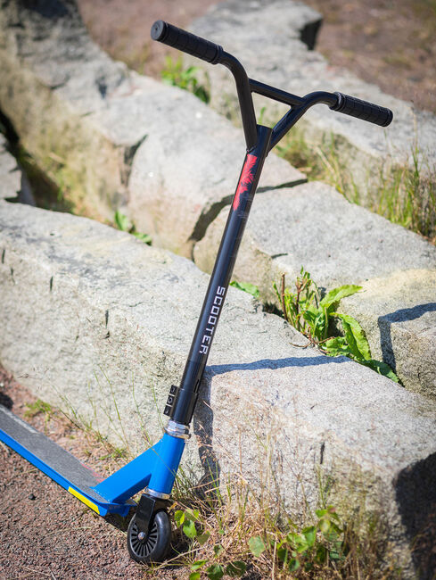 Pinepeak Sparkcykel Extreme Scooter, Blå
