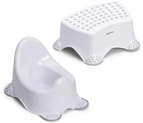 Beemoo CARE Anti-Slip Potta & Pall, White