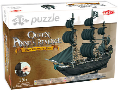 Tactic Pussel 3D Puzzle The Queen Anne's Revenge 