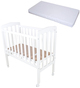 JLY Bedside Crib med BabyDan Madrass Comfort 40x84