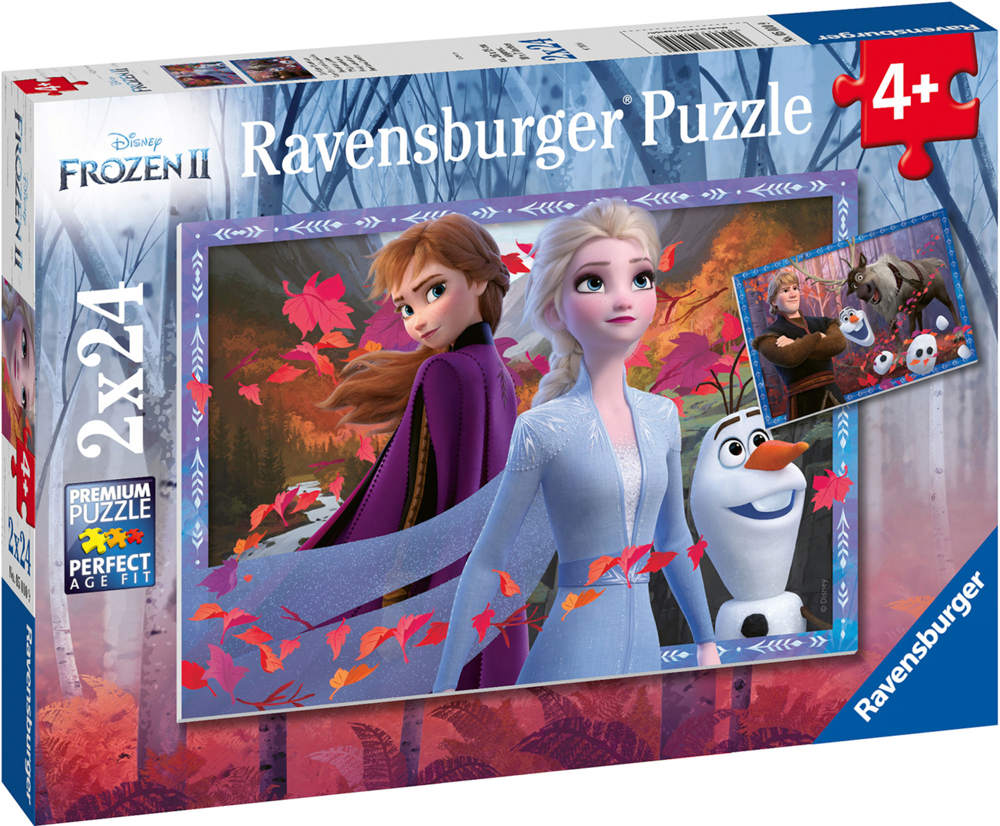 Ravensburger Disney Frozen Pussel 2×24 Bitar